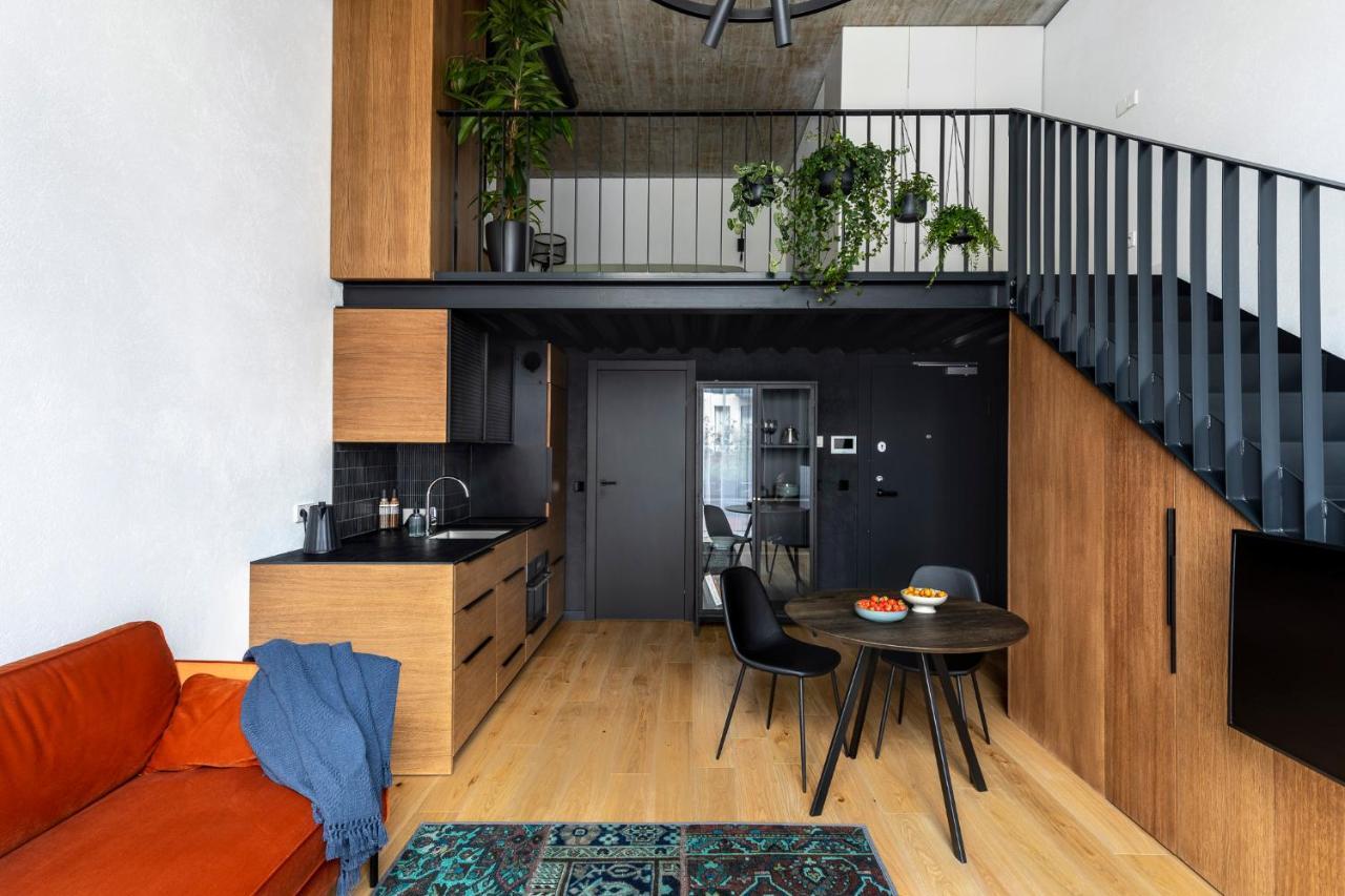 Stylish Loft With Terrace Paupys, Old Town Apartment Vilnius Exterior photo