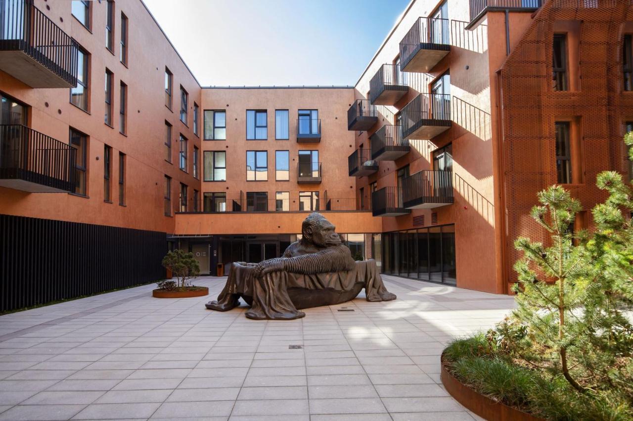 Stylish Loft With Terrace Paupys, Old Town Apartment Vilnius Exterior photo
